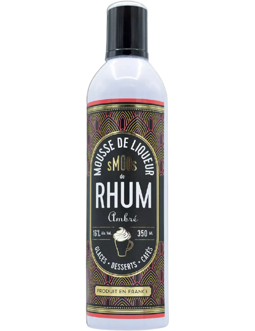 Smoos - Mousse de liqueur de Rhum Ambré