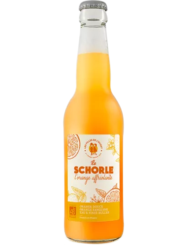 Le Schorle - Orange Affriolante Bio - Eau pétillante