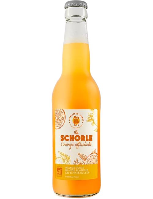 Le Schorle - Orange Affriolante Bio - Eau pétillante