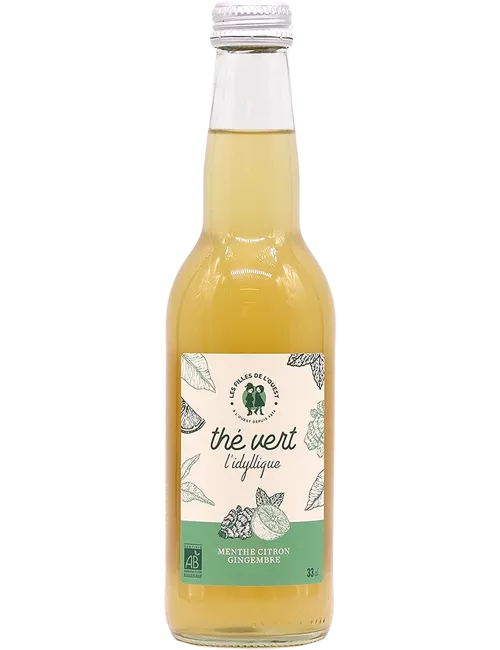 Le Schorle - Thé Vert Idyllique Bio - Eau pétillante