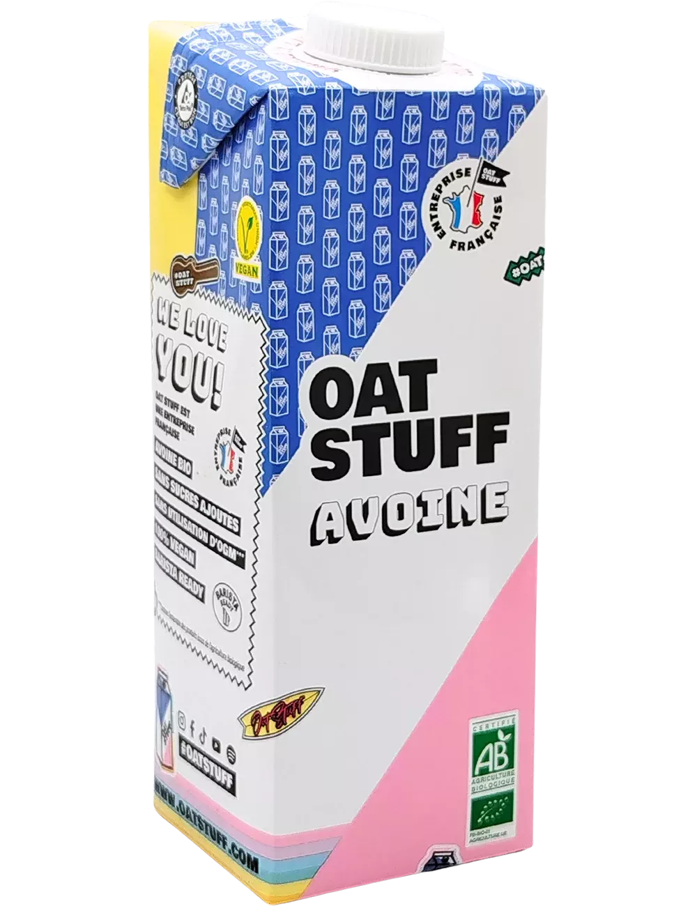 Oat Stuff - Lait d'Avoine Bio