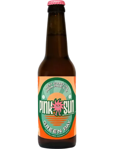 Pink Sun - Green Ray - West Coast IPA  - Bière sans alcool