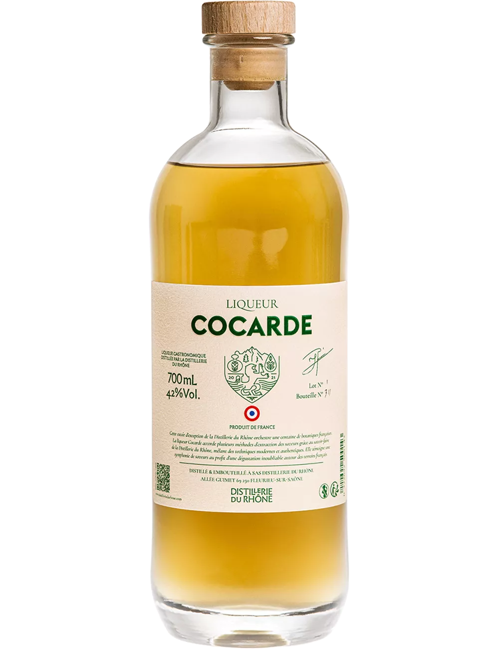 Distillerie du Rhône - Cocarde - Liqueur