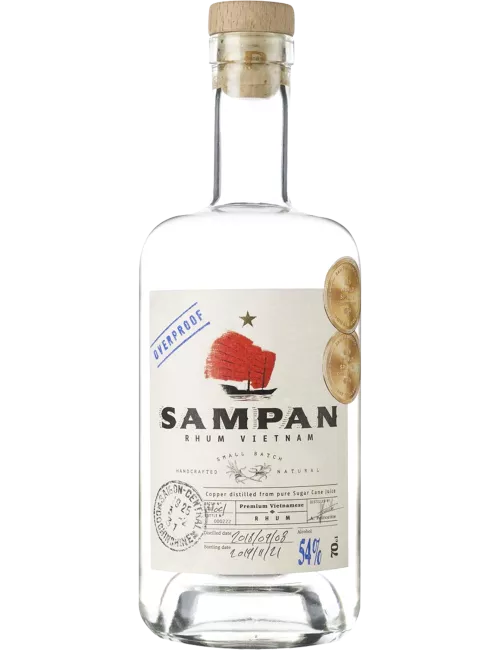 Sampan - Overproof - Rhum blanc