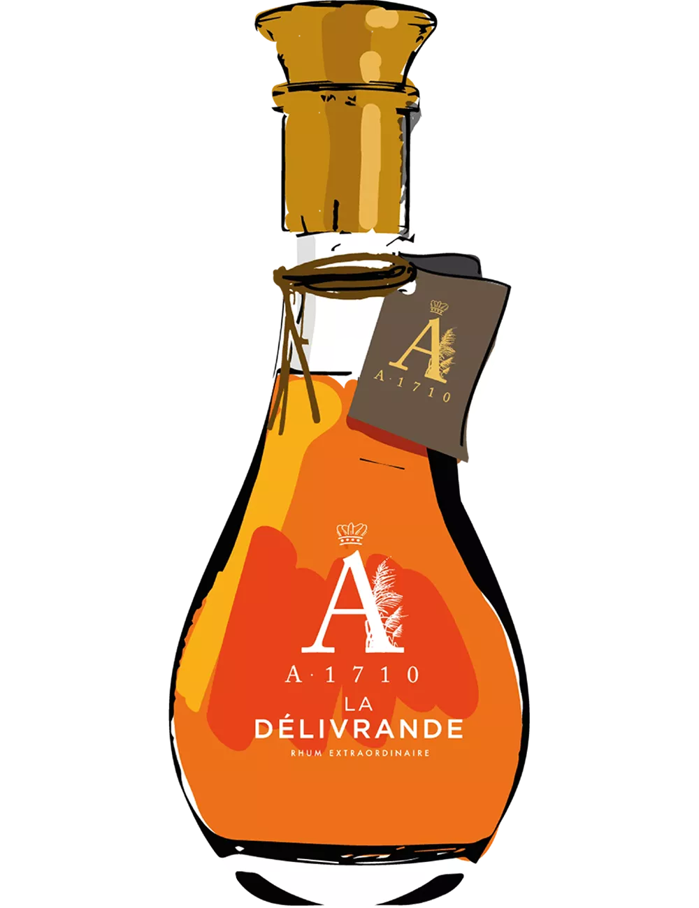 A1710 - La Delivrande -  Rhum vieux